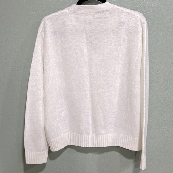 WHITE BUTTERFLY LADY LIBERTY CARDIGAN - Picture 3 of 4